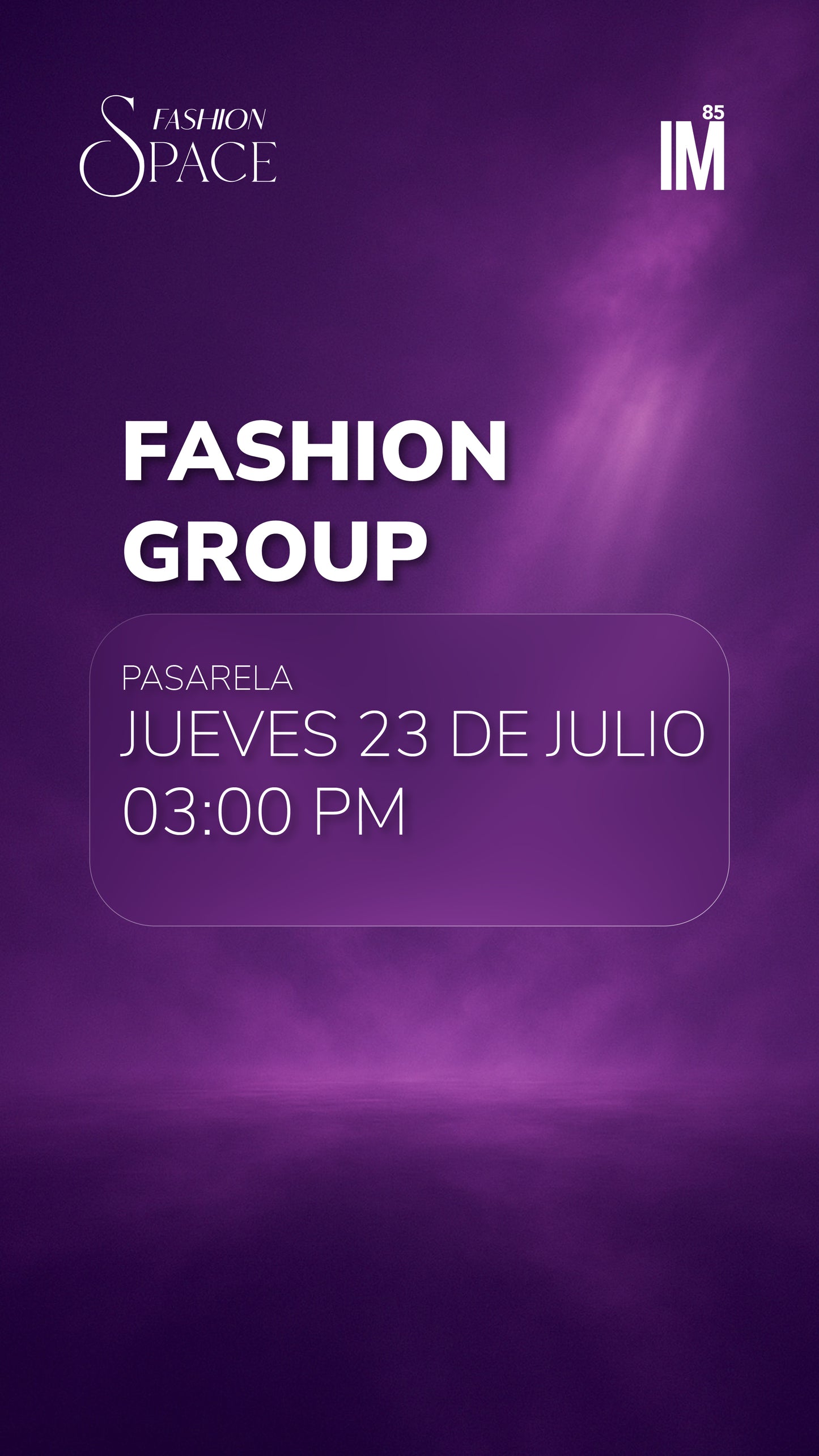 FASHION SPACE-RUNWAY: Fashion Group Collective