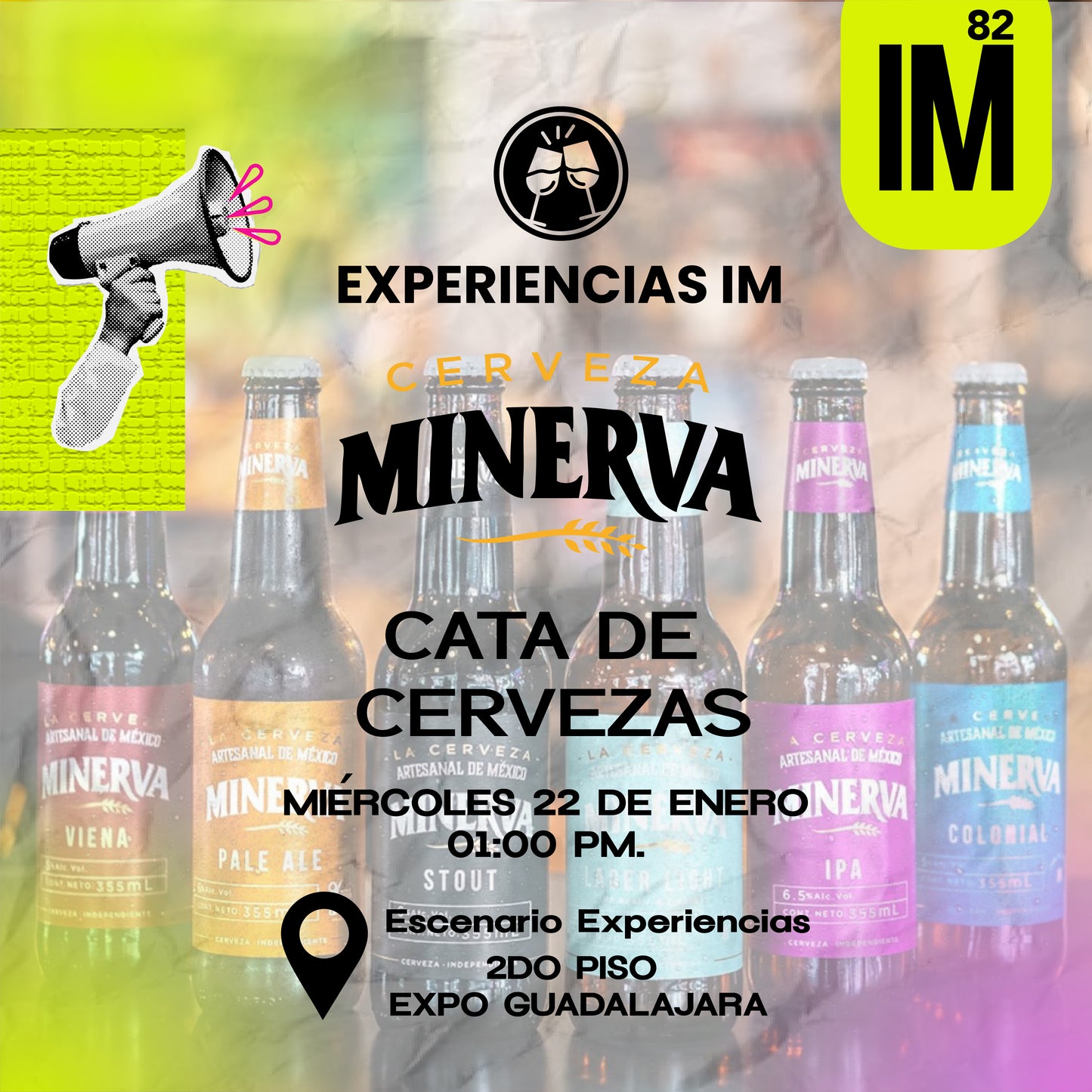 EXPERIENCIAS - CATA DE CERVEZA MINERVA