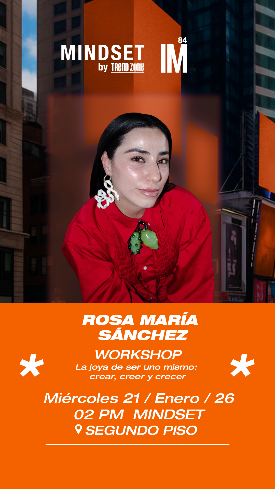 MINDSET- Workshop: "La joya de ser uno mismo: crear creer y crecer"