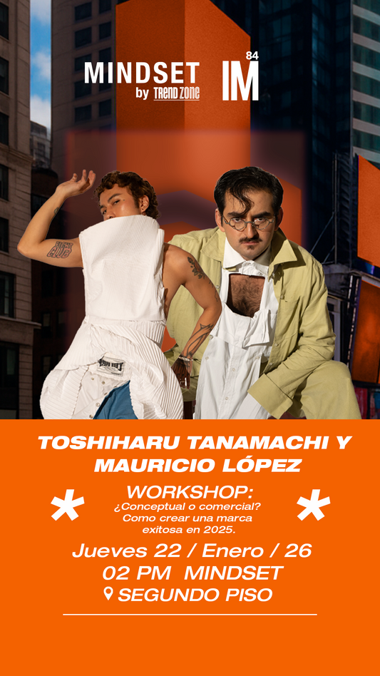 MINDSET- Workshop: ¿Conceptual o comercial? Como crear una marca exitosa en 2025.