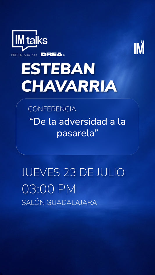 IM TALKS - Conferencia: “De la adversidad a la pasarela”
