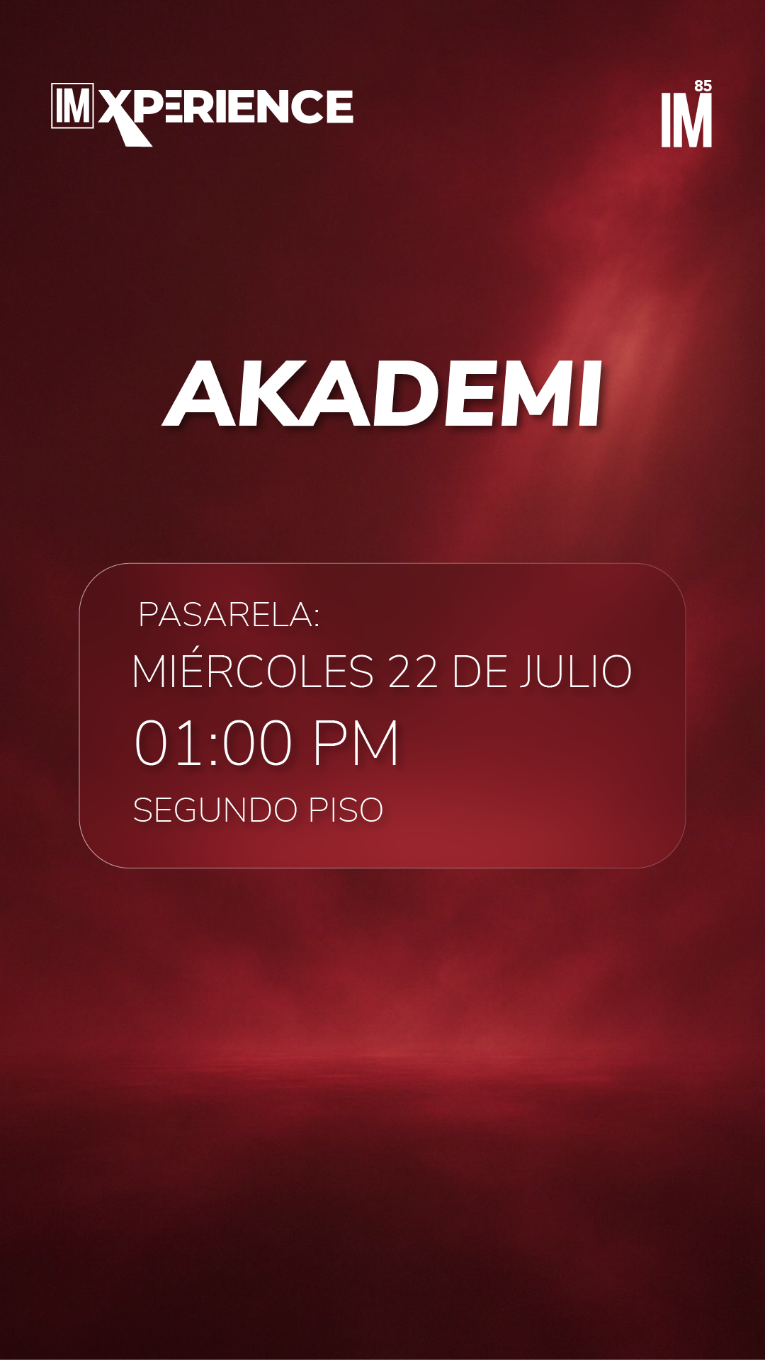 EXPERIENCIAS- Pasarela: Akademi